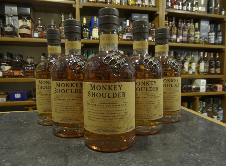 Whisky : Monkey Shoulder, un blend qui a de la banane !