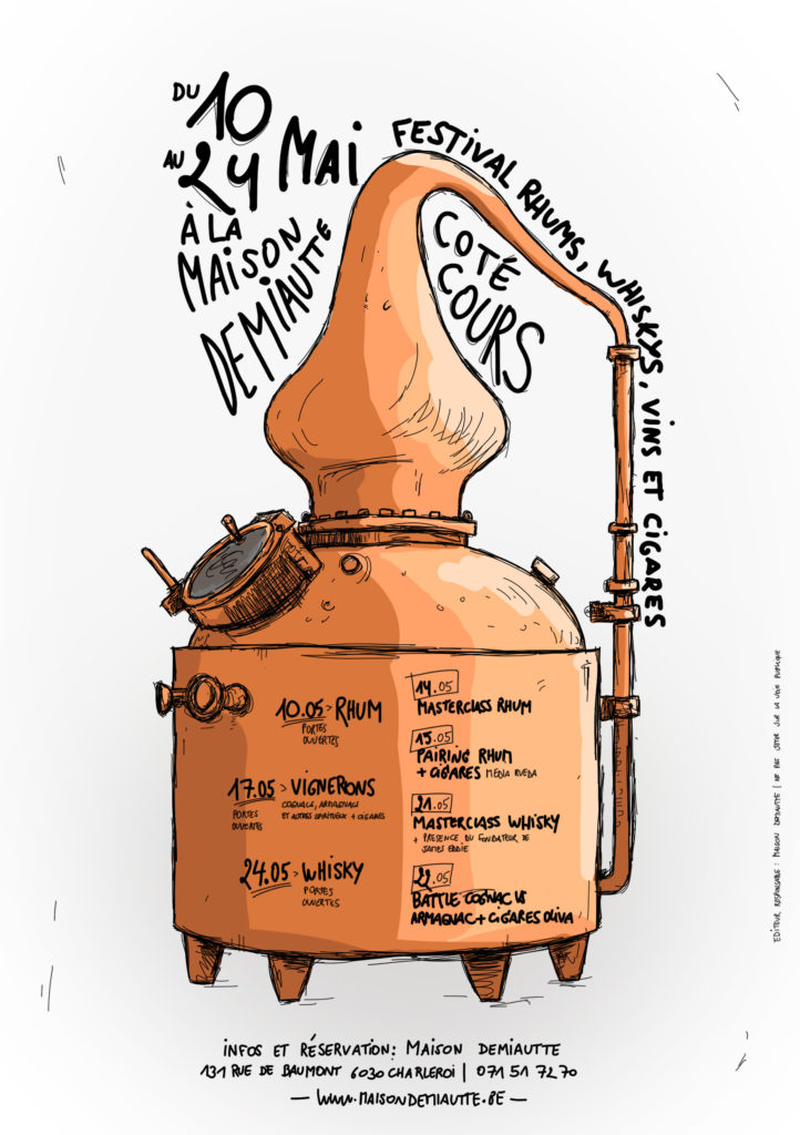 festival rhum whisky cigare 2025 Maison Demiautte